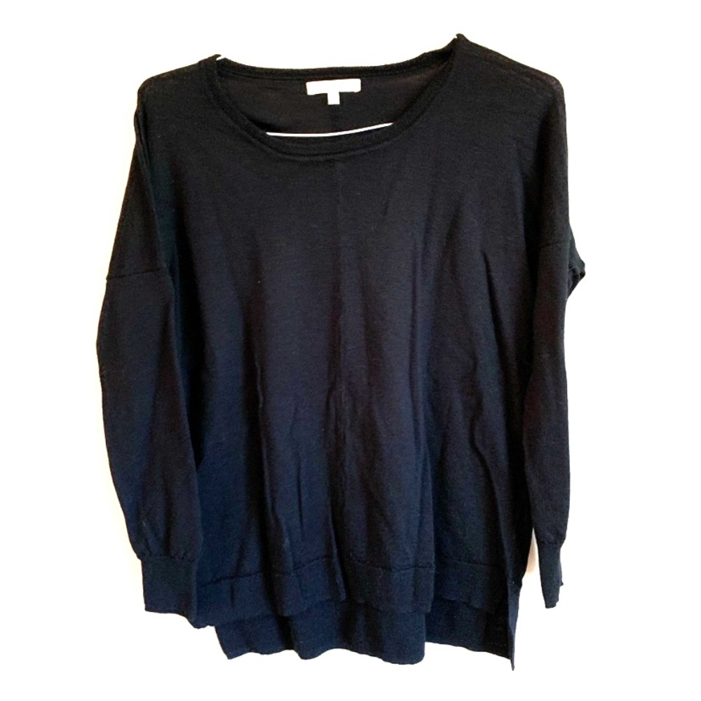 madewell sweater size small pullover scoop neck